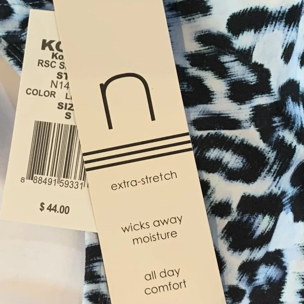 N by Next Womens Bralette Bikini Top Small New with Tags Blue Adjustable Cute
